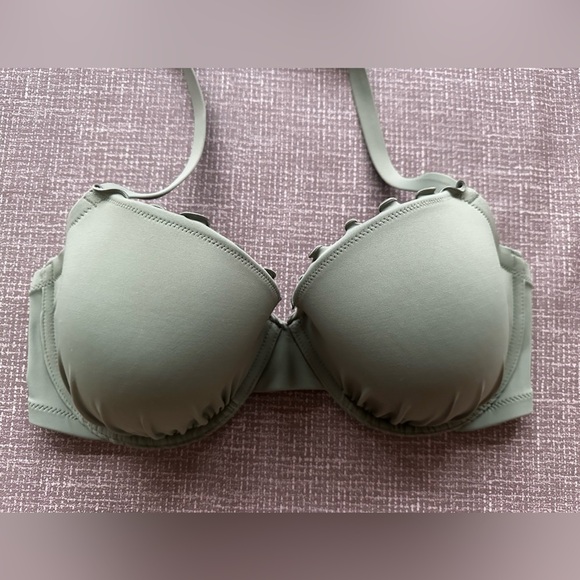 Shade & Shore Bikini Swim Top Sea Foam Green Size 36DD - Picture 2 of 13